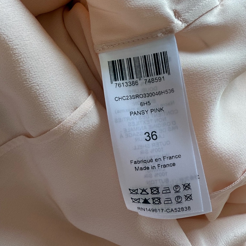 Chloe Crêpe De Chine Midi-Dress - Picture 10 of 10